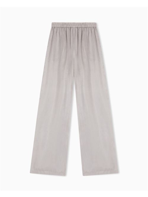 Pantaloni a vita elastica in lyocell fluido lavato Emporio Armani | EW003307 AF20900.U6272